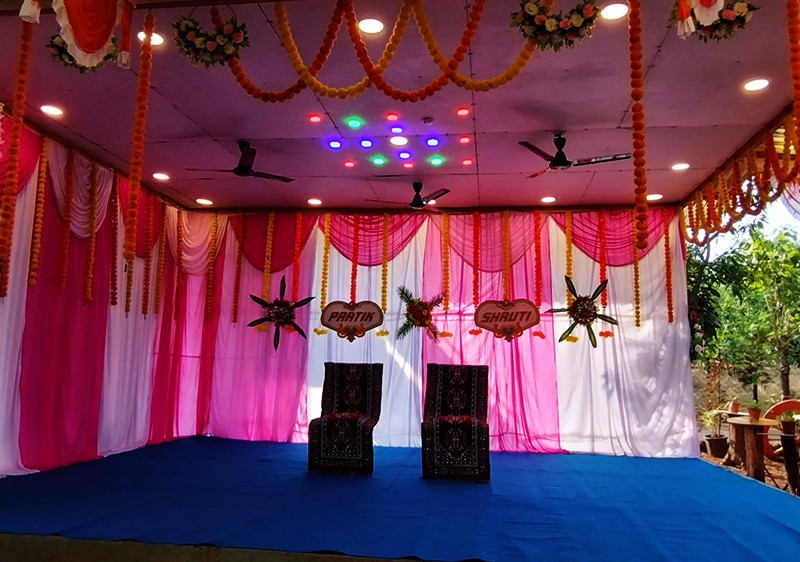 Resort with wedding event in thane shahapur